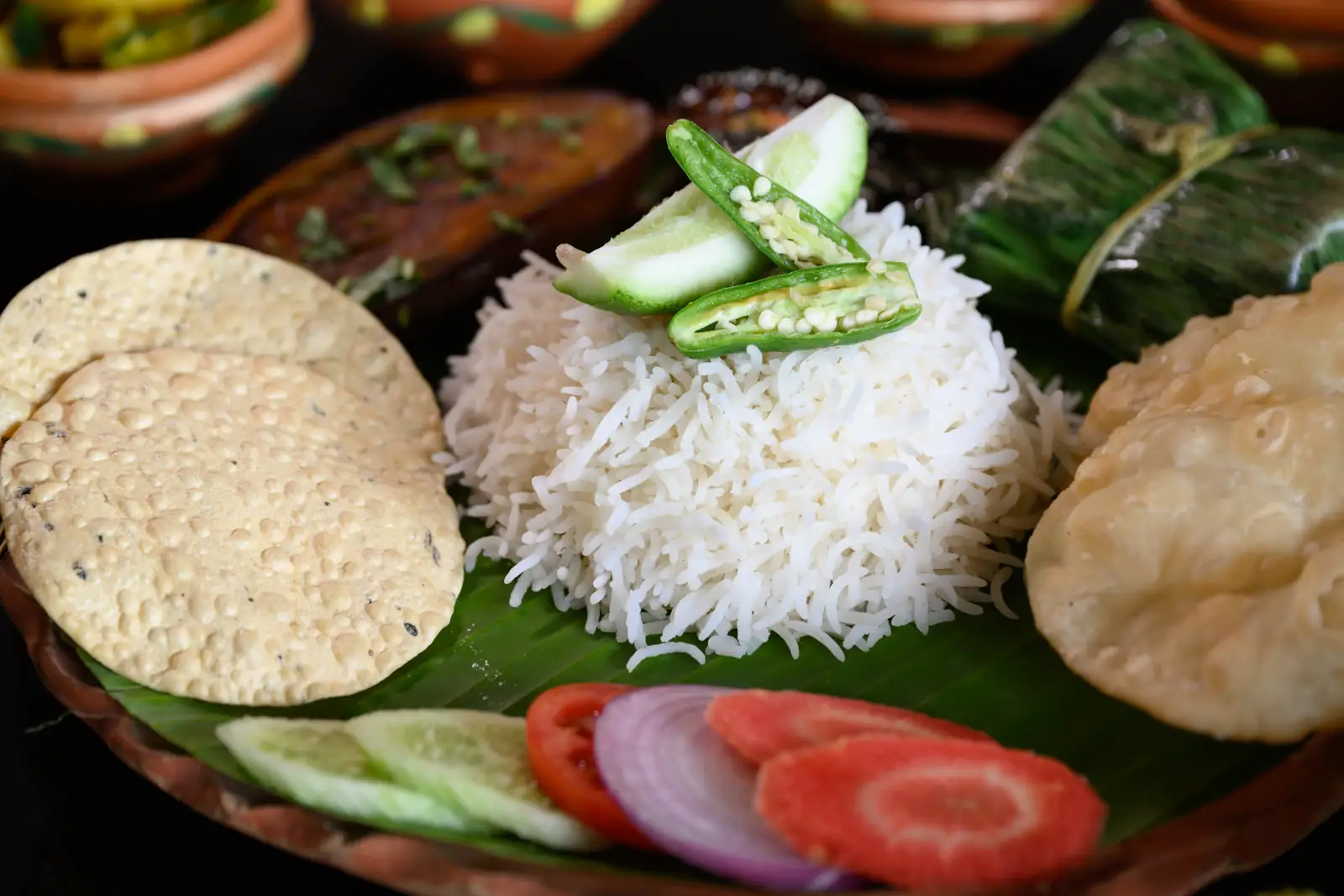 Steamed Rice & Regional Curries