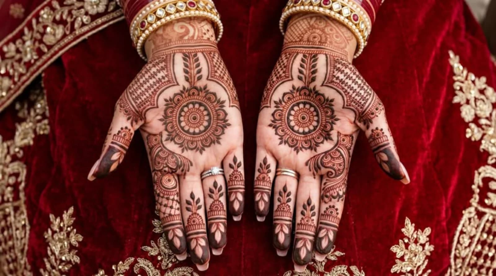 Mehendi ceremony decor at a Darjeeling wedding