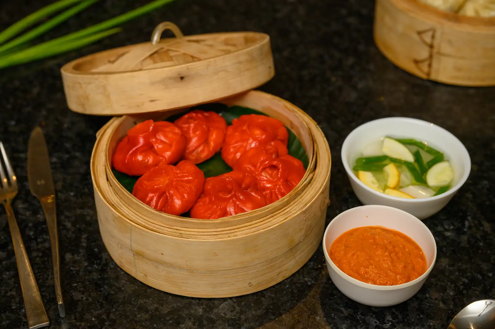 Steamed Momos, Mountain Style