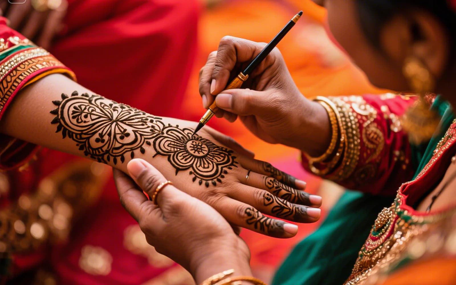 Mehendi ceremony decor at Sinclairs Retreat Dooars