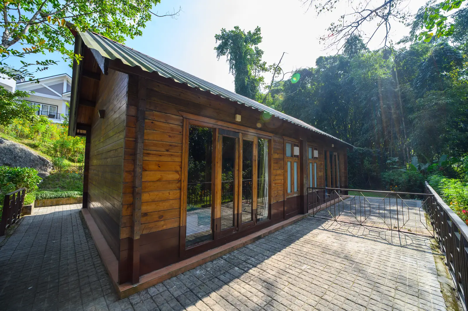 Wooden Cottage Room