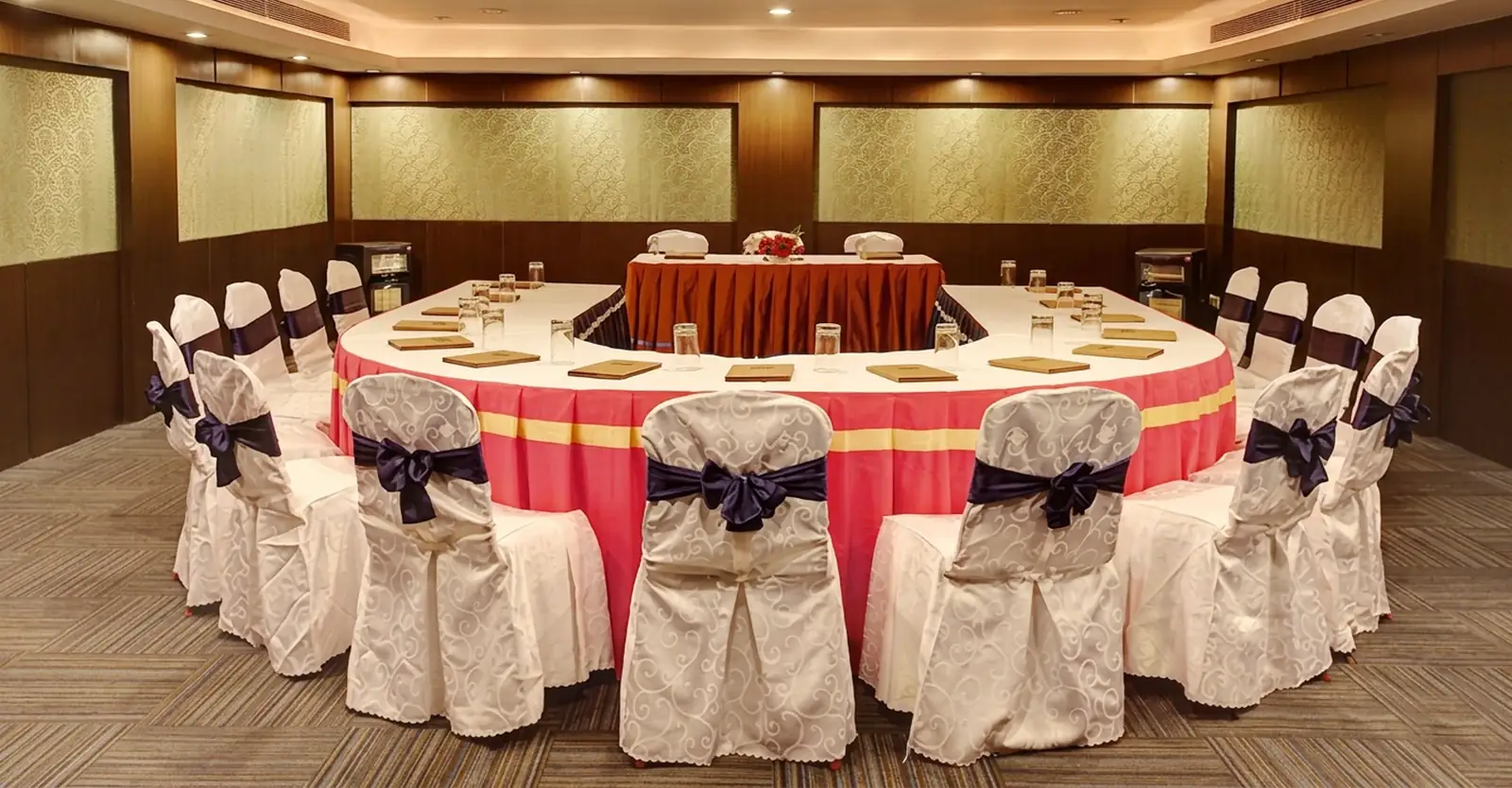 The Windsor Hall banquet space at Sinclairs Ooty