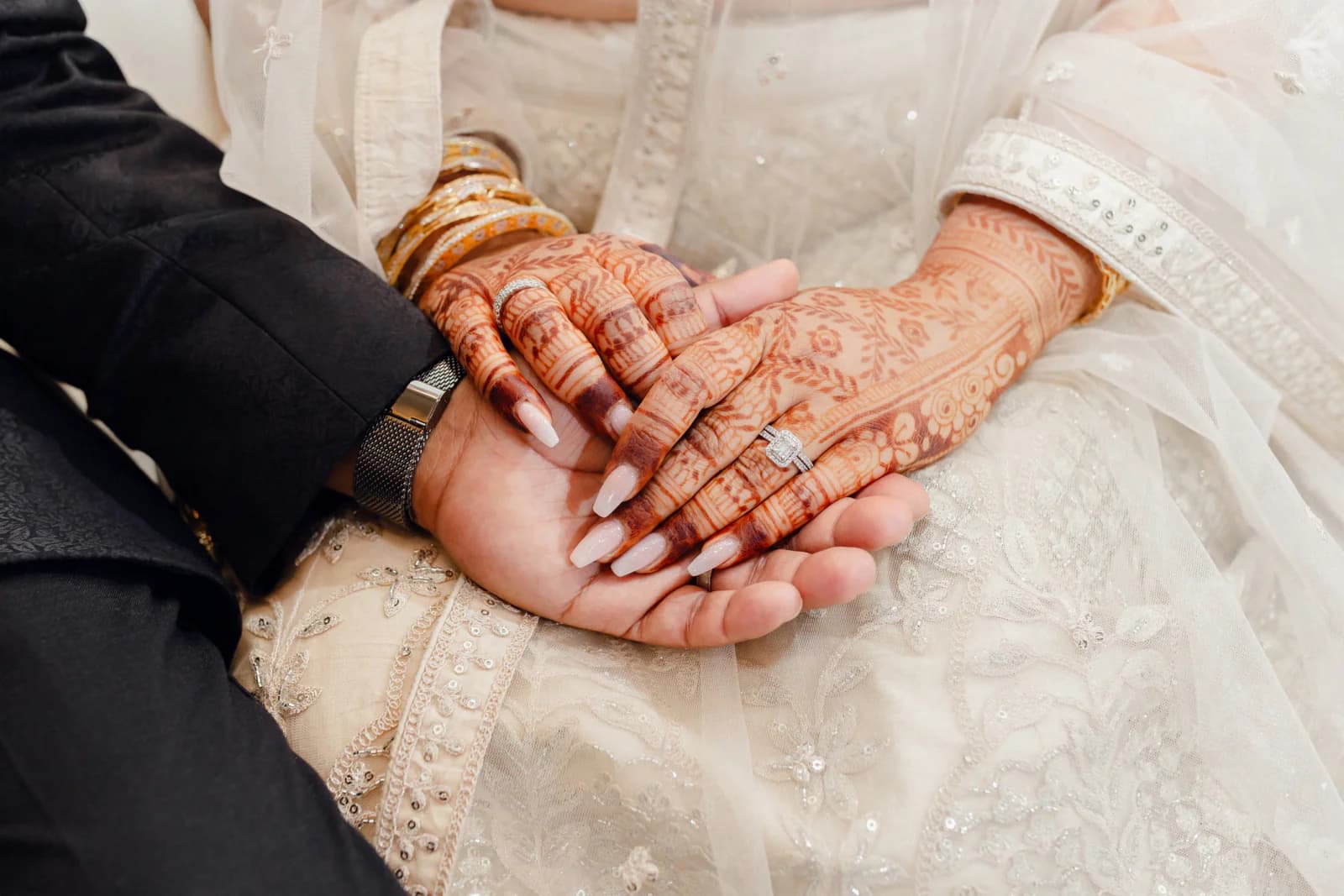 A couple celebrating their wedding amid the Nilgiri hills