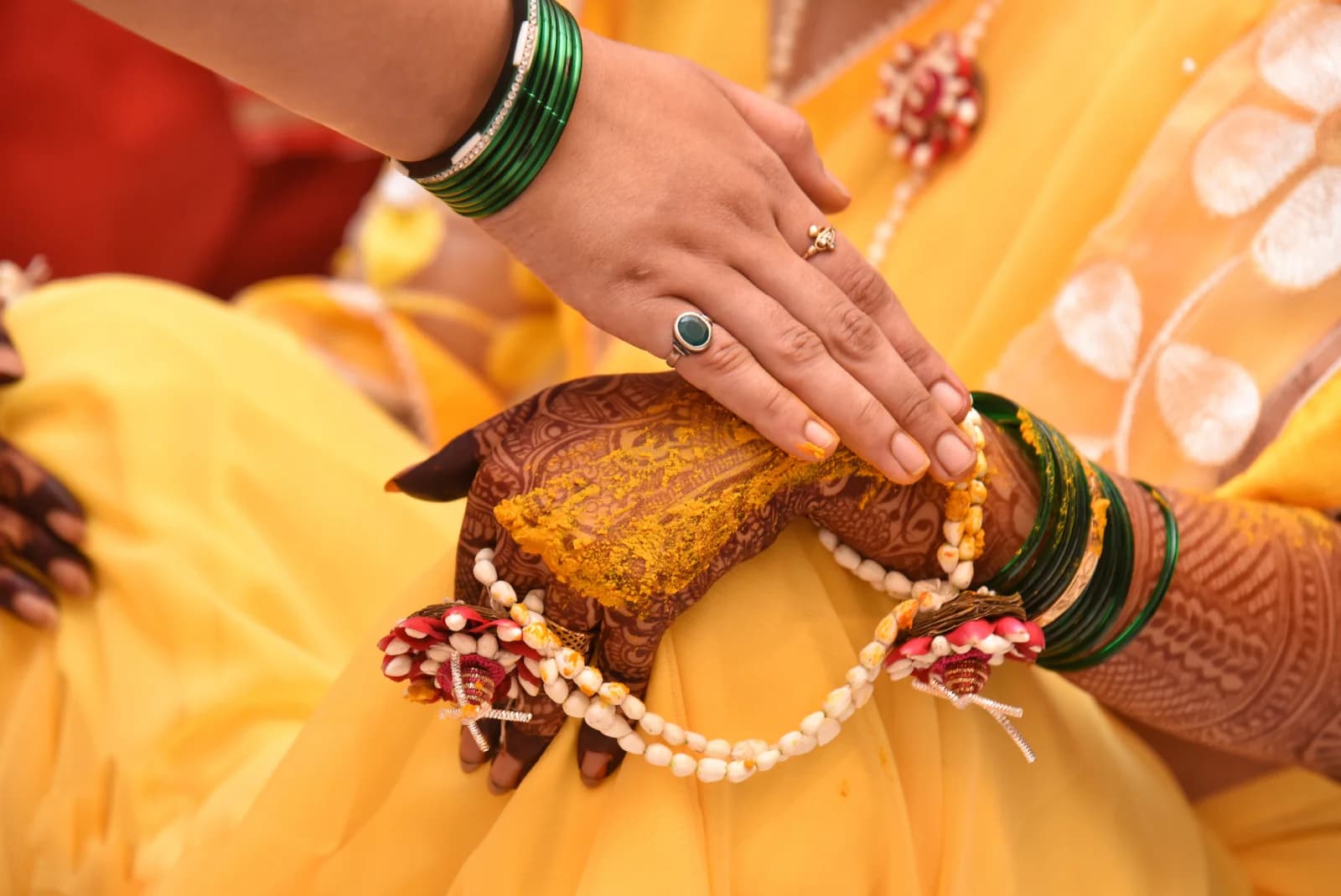Haldi ceremony celebrations at Sinclairs Ooty