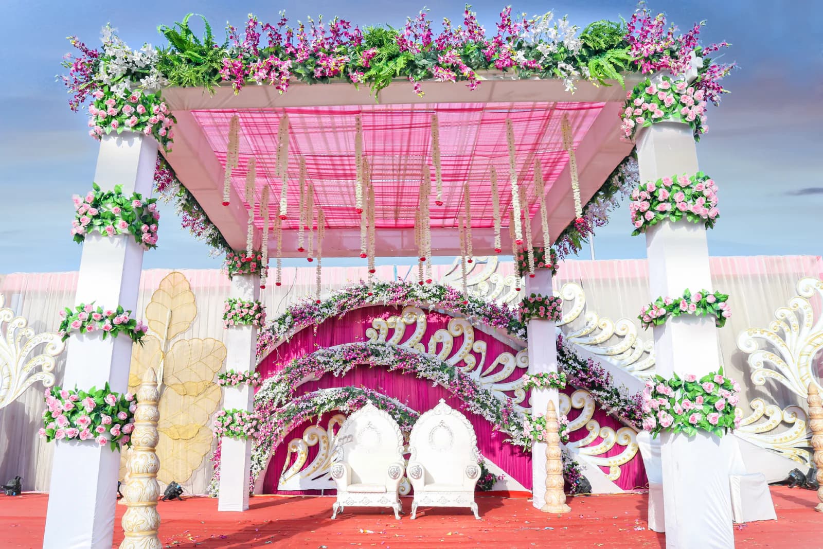 A wedding celebration at Sinclairs Bayview