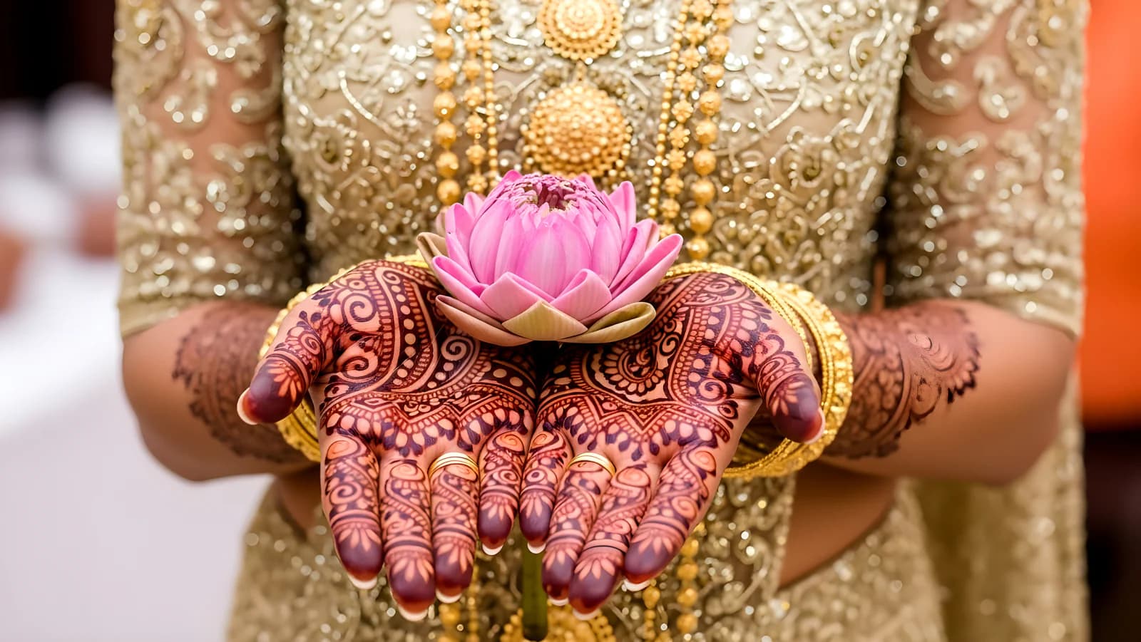 Mehendi ceremony decor at Sinclairs Siliguri