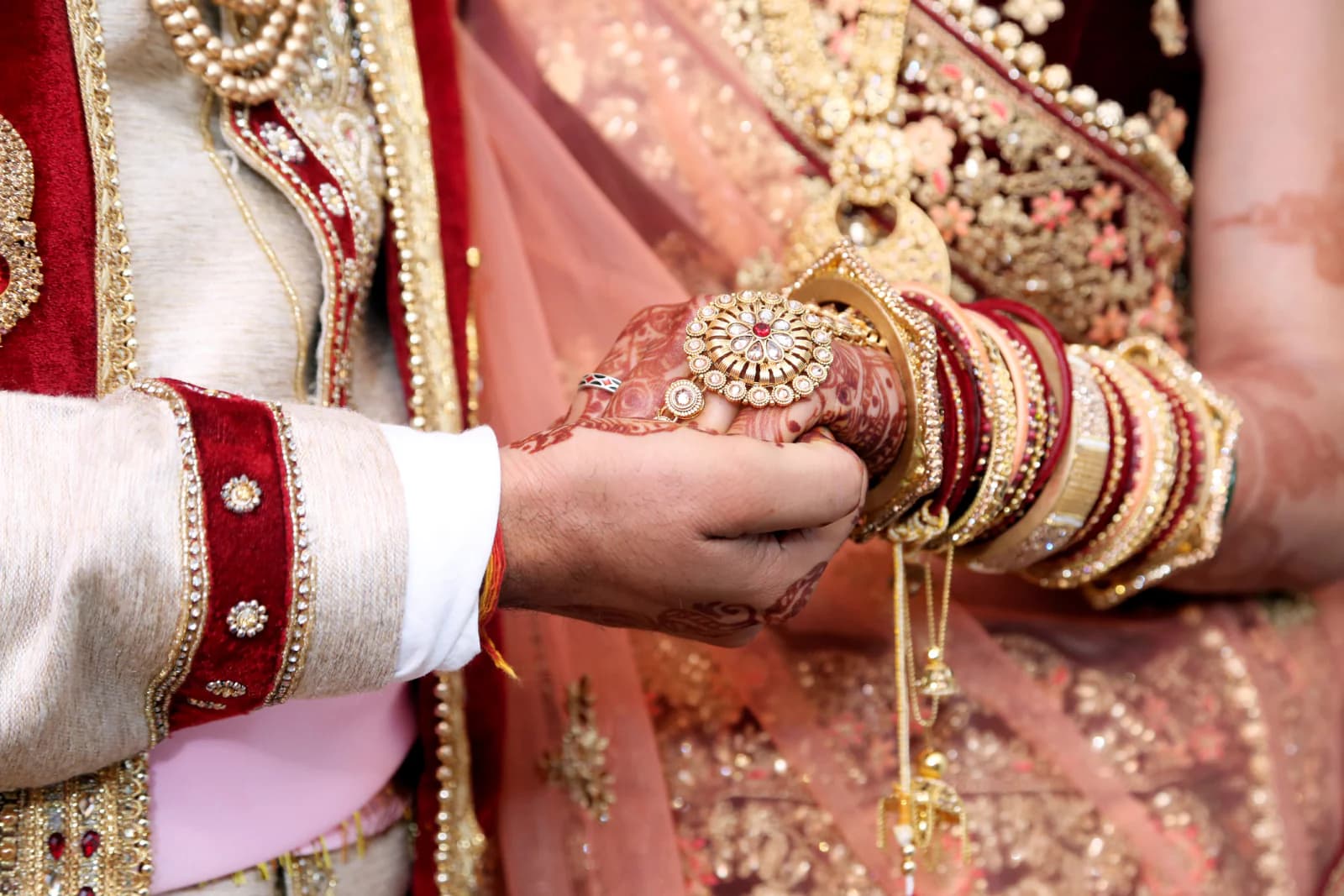 A wedding celebration at the palace